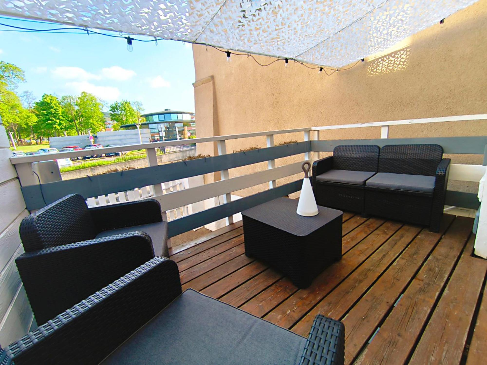 Duplex Avec Terrasse Apartman Lempdes Kültér fotó